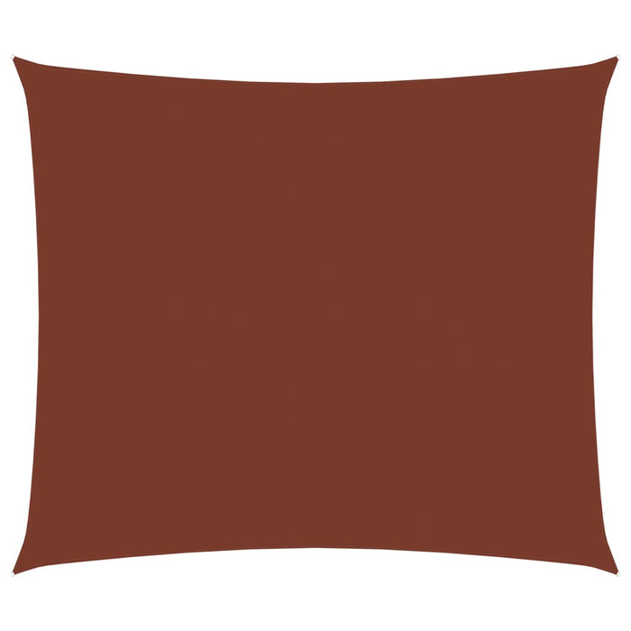 vidaXL Sunshade Sail Oxford Fabric Rectangular 3x4 m Terracotta