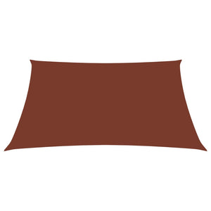 vidaXL Sunshade Sail Oxford Fabric Rectangular 3x4 m Terracotta