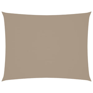 vidaXL Sunshade Sail Oxford Fabric Rectangular 2x3.5 m Taupe