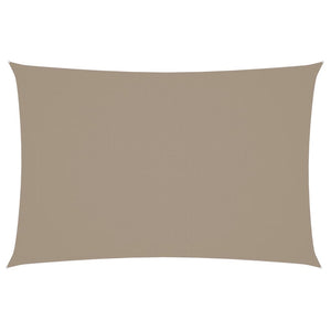 vidaXL Sunshade Sail Oxford Fabric Rectangular 2x4 m Taupe