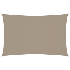 vidaXL Sunshade Sail Oxford Fabric Rectangular 2x4.5 m Taupe