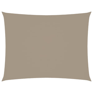 vidaXL Sunshade Sail Oxford Fabric Rectangular 2.5x3.5 m Taupe