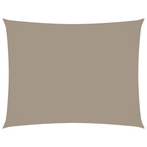 vidaXL Sunshade Sail Oxford Fabric Rectangular 3x4 m Taupe