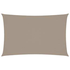 vidaXL Sunshade Sail Oxford Fabric Rectangular 4x7 m Taupe