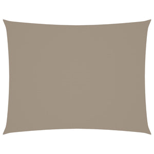 vidaXL Sunshade Sail Oxford Fabric Rectangular 6x8 m Taupe