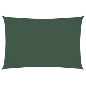 vidaXL Sunshade Sail Oxford Fabric Rectangular 2x4 m Dark Green