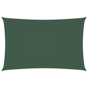 vidaXL Sunshade Sail Oxford Fabric Rectangular 2x4.5 m Dark Green