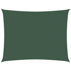 vidaXL Sunshade Sail Oxford Fabric Rectangular 2.5x3.5 m Dark Green