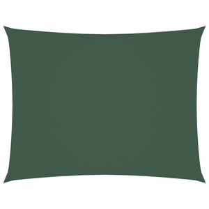 vidaXL Sunshade Sail Oxford Fabric Rectangular 3x4 m Dark Green