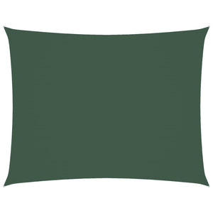 vidaXL Sunshade Sail Oxford Fabric Rectangular 3x6 m Dark Green