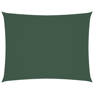 vidaXL Sunshade Sail Oxford Fabric Rectangular 3.5x4.5 m Dark Green