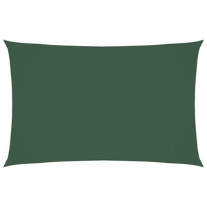 vidaXL Sunshade Sail Oxford Fabric Rectangular 4x7 m Dark Green