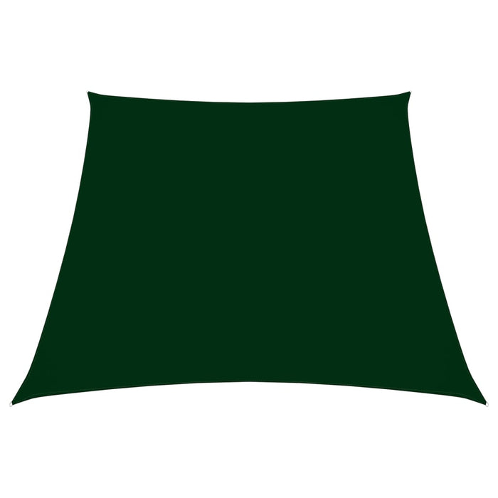 vidaXL Sunshade Sail Oxford Fabric Trapezium 2/4x3 m Dark Green