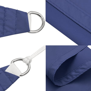 vidaXL Sunshade Sail Oxford Fabric Square 2.5x2.5 m Blue