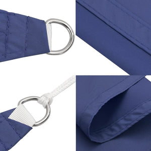 vidaXL Sunshade Sail Oxford Fabric Square 3x3 m Blue