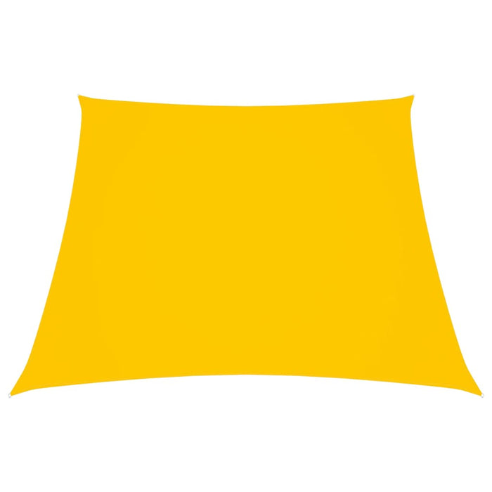 vidaXL Sunshade Sail Oxford Fabric Trapezium 2/4x3 m Yellow