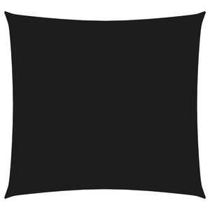 vidaXL Sunshade Sail Oxford Fabric Square 2x2 m Black