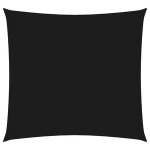 vidaXL Sunshade Sail Oxford Fabric Square 2.5x2.5 m Black