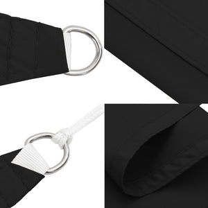 vidaXL Sunshade Sail Oxford Fabric Square 2.5x2.5 m Black