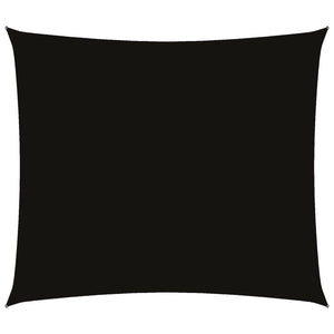 vidaXL Sunshade Sail Oxford Fabric Rectangular 2x2.5 m Black