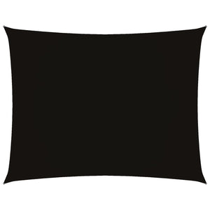 vidaXL Sunshade Sail Oxford Fabric Rectangular 2x3 m Black