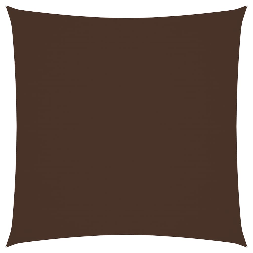 vidaXL Sunshade Sail Oxford Fabric Square 2x2 m Brown