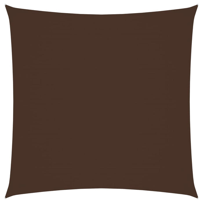 vidaXL Sunshade Sail Oxford Fabric Square 2x2 m Brown