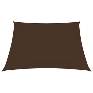 vidaXL Sunshade Sail Oxford Fabric Square 2x2 m Brown