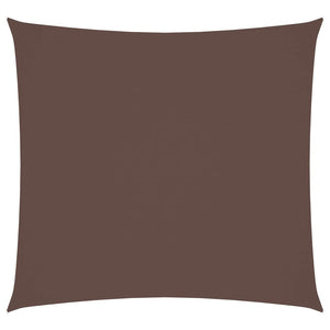 vidaXL Sunshade Sail Oxford Fabric Square 3.6x3.6 m Brown