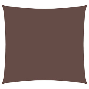 vidaXL Sunshade Sail Oxford Fabric Square 4x4 m Brown