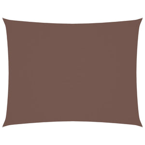 vidaXL Sunshade Sail Oxford Fabric Rectangular 2x3.5 m Brown