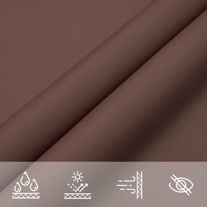 vidaXL Sunshade Sail Oxford Fabric Rectangular 3x4 m Brown