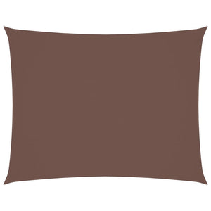 vidaXL Sunshade Sail Oxford Fabric Rectangular 4x5 m Brown