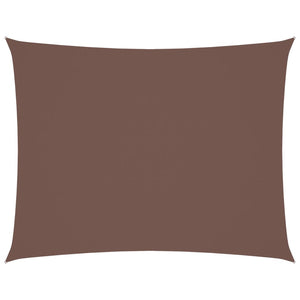 vidaXL Sunshade Sail Oxford Fabric Rectangular 4x6 m Brown