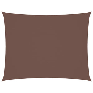 vidaXL Sunshade Sail Oxford Fabric Rectangular 5x6 m Brown