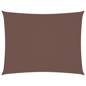 vidaXL Sunshade Sail Oxford Fabric Rectangular 6x8 m Brown