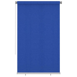 vidaXL Outdoor Roller Blind 140x230 cm Blue HDPE