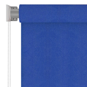 vidaXL Outdoor Roller Blind 140x230 cm Blue HDPE