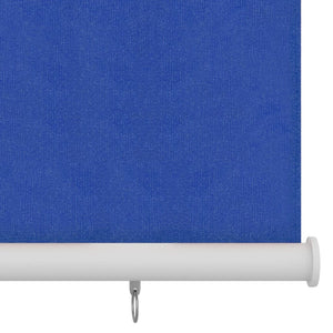 vidaXL Outdoor Roller Blind 140x230 cm Blue HDPE