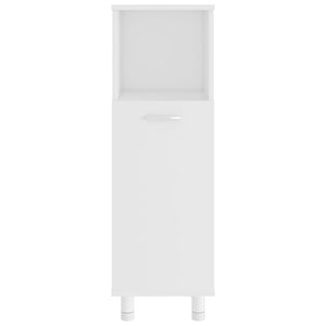 vidaXL Bathroom Cabinet White 30x30x95 cm Engineered Wood