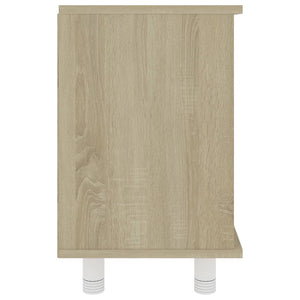 vidaXL Bathroom Cabinet Sonoma Oak 60x32x53.5 cm Engineered Wood