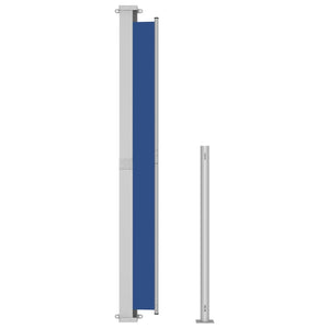 vidaXL Patio Retractable Side Awning 180x300 cm Blue