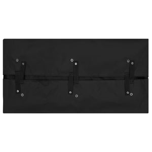 vidaXL Garden Cart Liner Black 81x41x40 cm Fabric