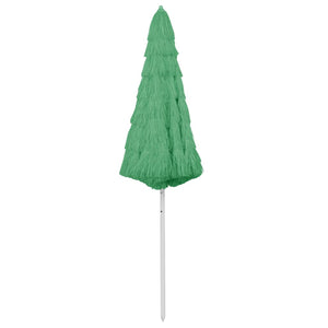 vidaXL Hawaii Beach Umbrella Green 300 cm