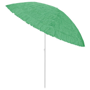 vidaXL Hawaii Beach Umbrella Green 300 cm