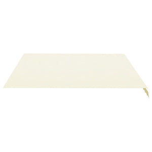 vidaXL Replacement Fabric for Awning Cream 4x3.5 m