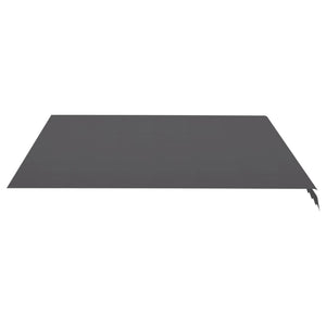 vidaXL Replacement Fabric for Awning Anthracite 4x3.5 m