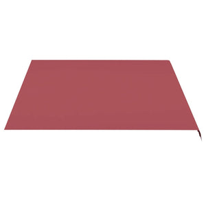 vidaXL Replacement Fabric for Awning Burgundy Red 4.5x3.5 m