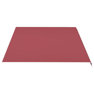 vidaXL Replacement Fabric for Awning Burgundy Red 5x3.5 m