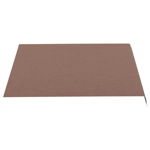 vidaXL Replacement Fabric for Awning Brown 3x2.5 m